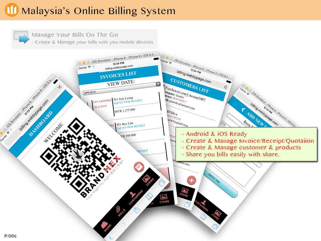 Malaysia Online Billing System